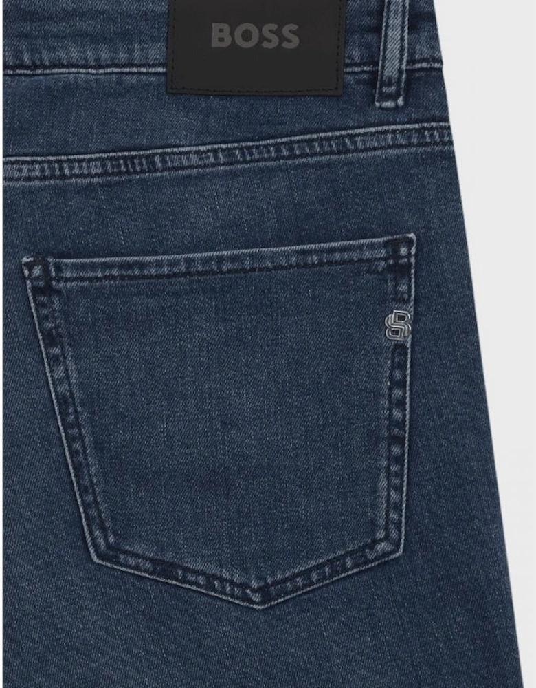 H-Delaware Slim Fit Modern Fit Blue Jeans