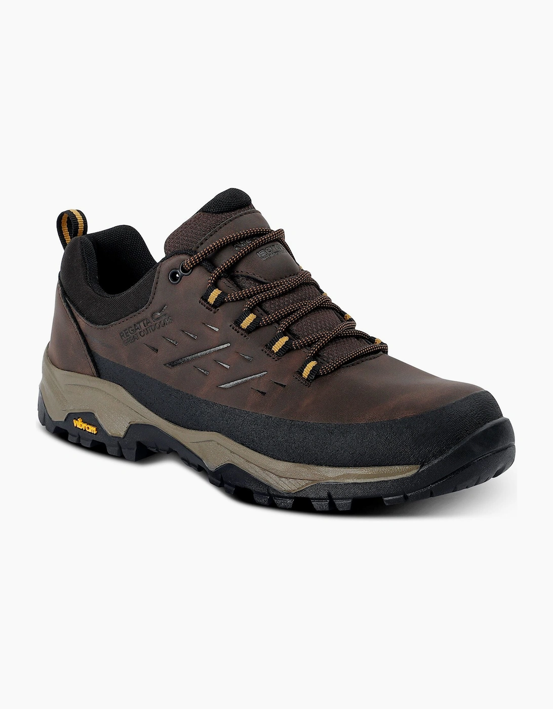 Regatta Men's Brown Blake Low Waterproof Walking Shoes - Size 7 UK