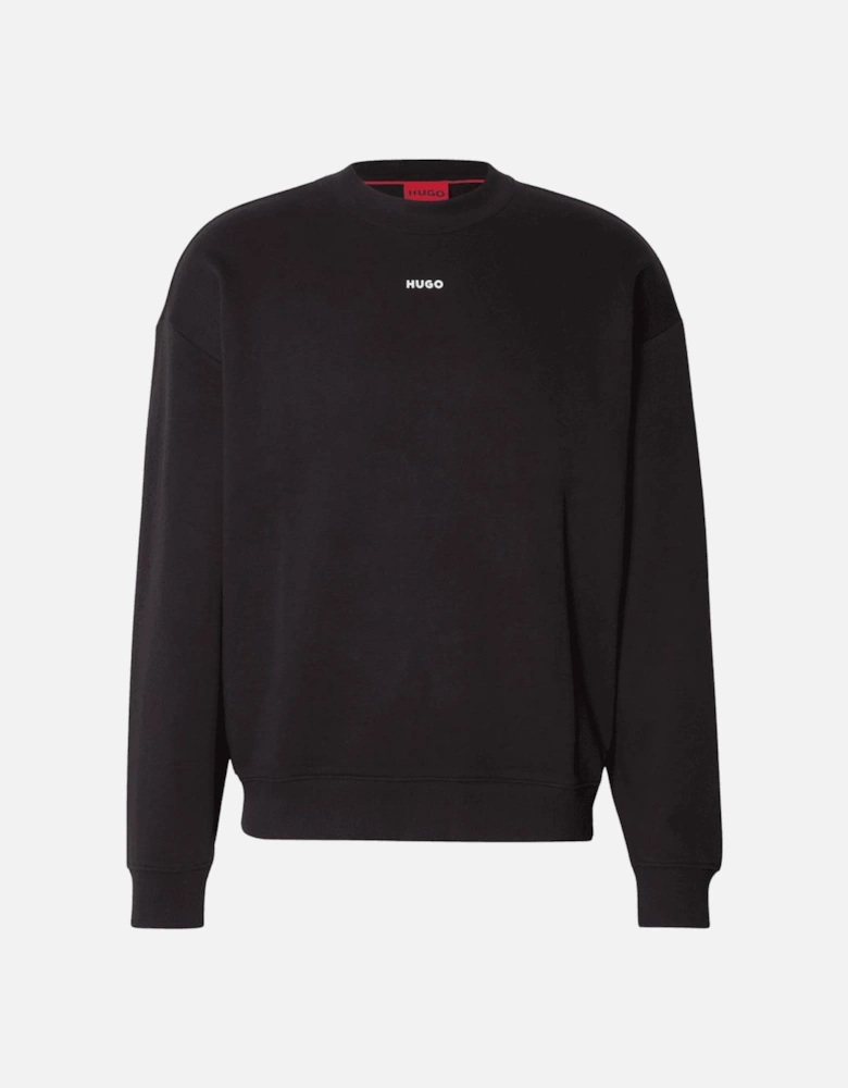 Dapocrew Relaxed Fit Black Sweatshirt