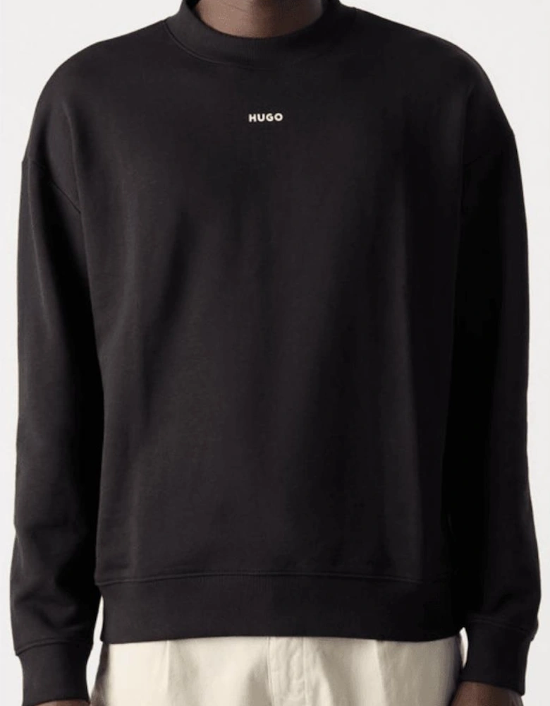 Dapocrew Relaxed Fit Black Sweatshirt