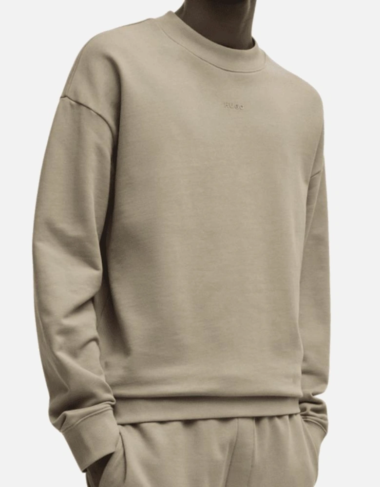 Dapocrew Relaxed Fit Brown Sweatshirt