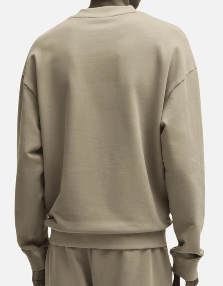 Dapocrew Relaxed Fit Brown Sweatshirt