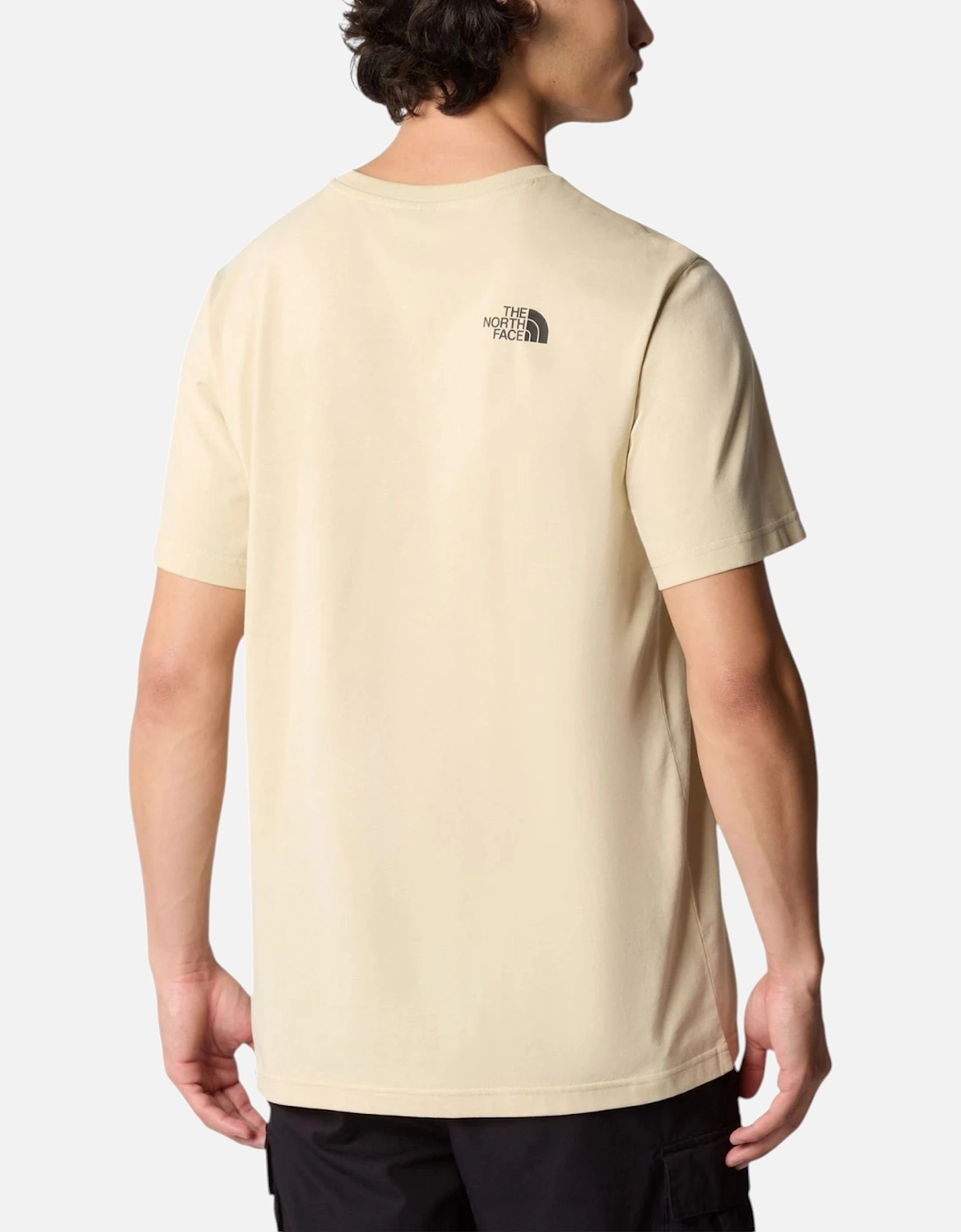 Mens T Shirt Simple Dome Soft Cotton Short Sleeve Crew Neck Tops