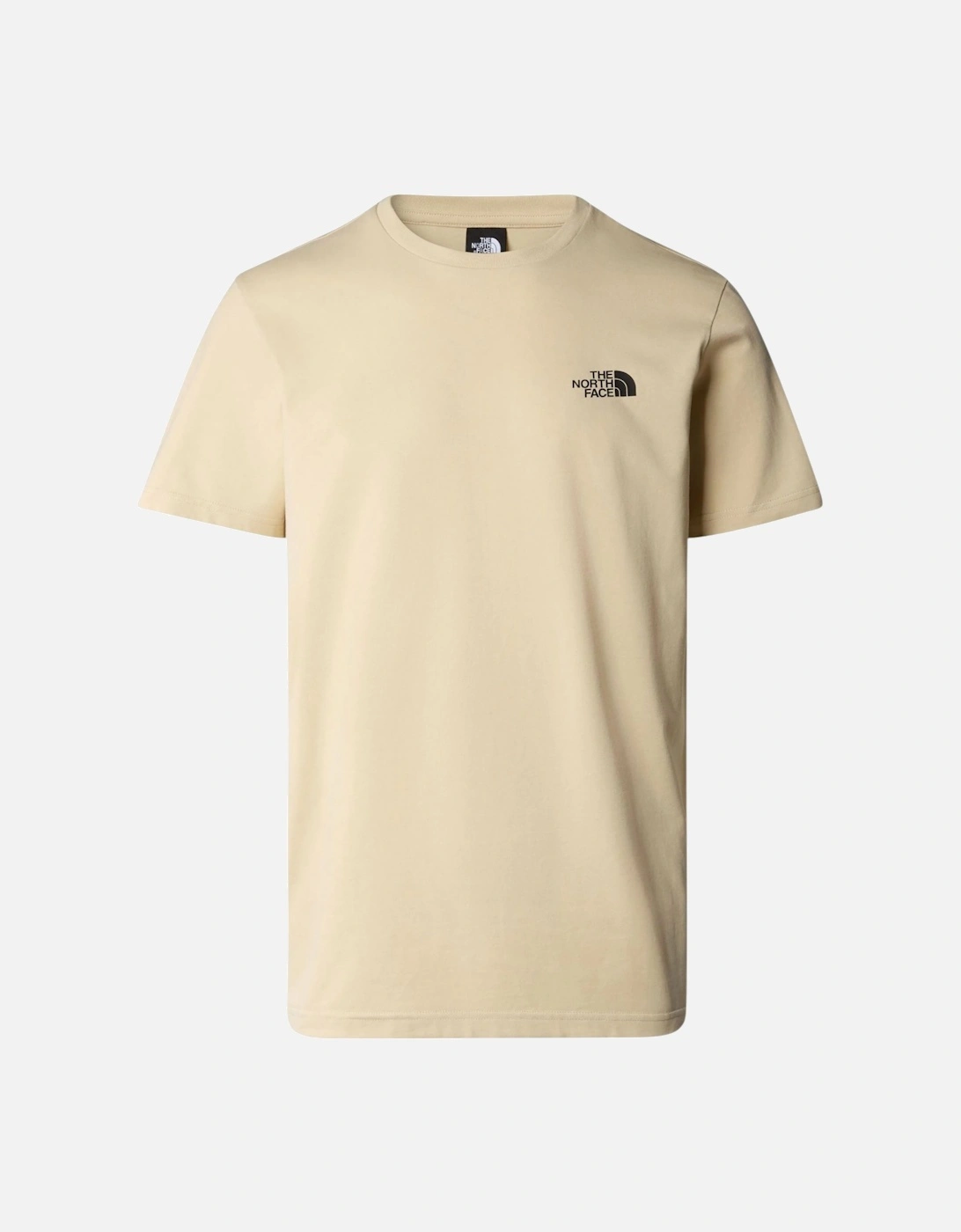 Mens T Shirt Simple Dome Soft Cotton Short Sleeve Crew Neck Tops