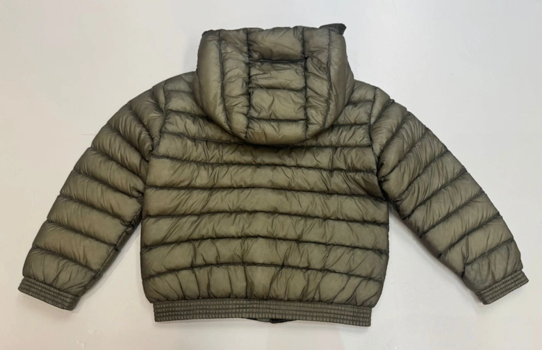 C.P.COMPANY BOYS GREY PADDED JACKET CNS00S