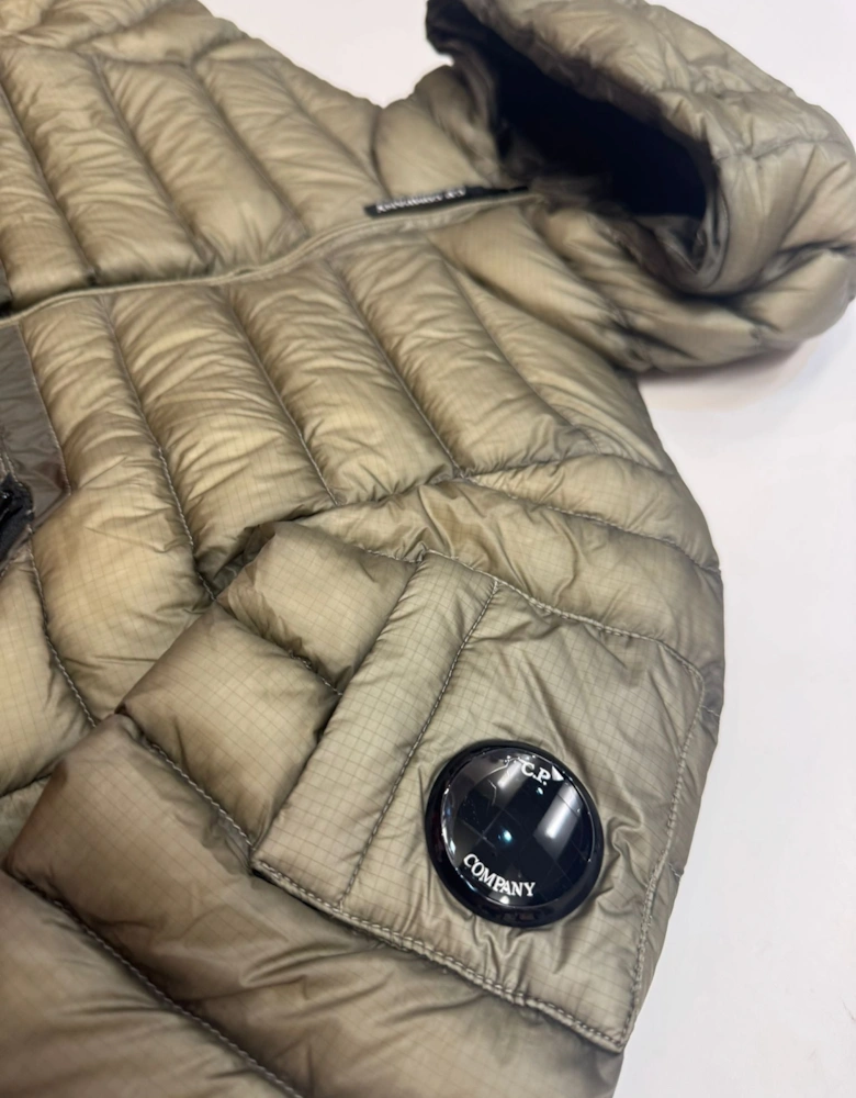 C.P.COMPANY BOYS GREY PADDED JACKET CNS00S