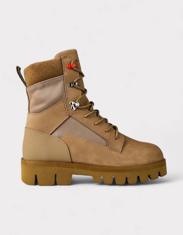 Military Boots Biege