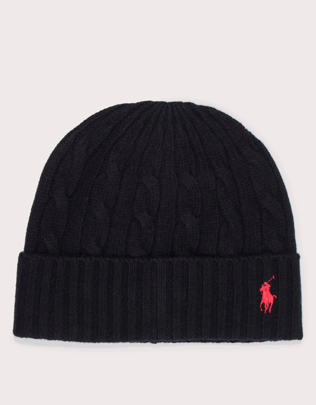 Cable Knit Merino Wool-Blend Beanie, 3 of 2