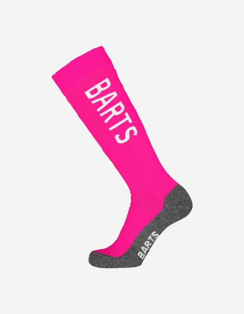 Mens Basic Uni Soft Moisture Wicking Skiing Socks