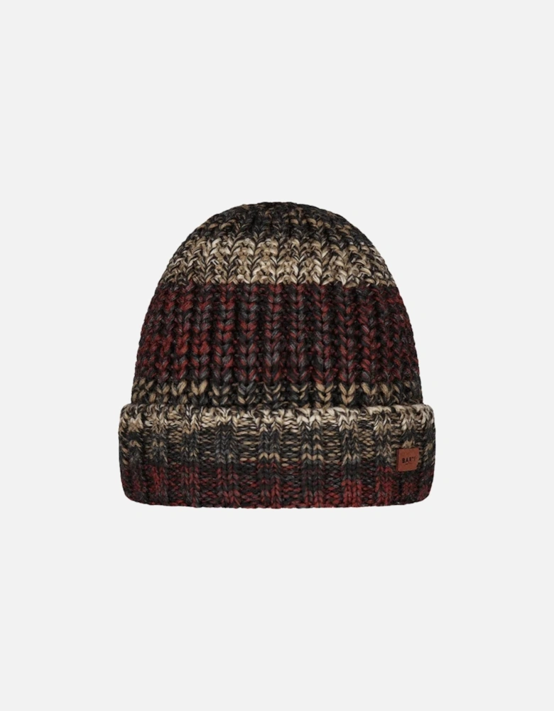 Mens Akotan Chunky Knit Cuffed Beanie Hat