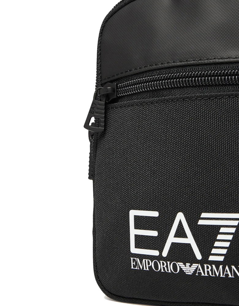 Emporio Armani Core Small Cross Body Bag Black/White