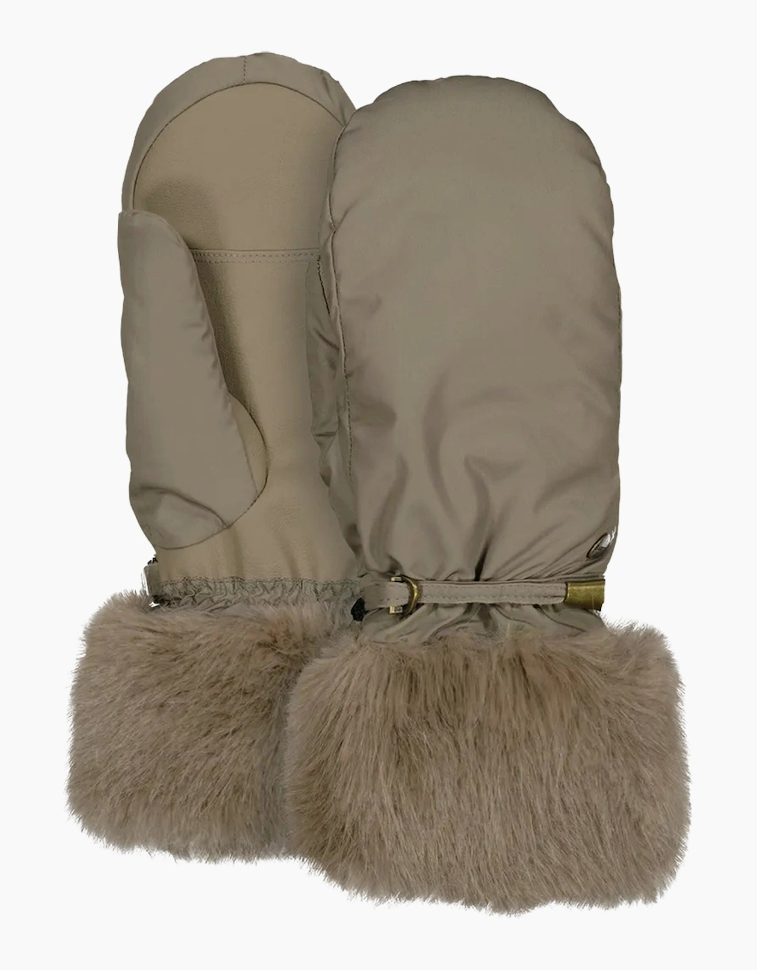 Barts Women's Cream Empire Waterproof Faux Fur Skiing Gloves - : S