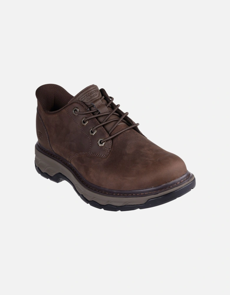 Lockett Gustav Leather Men's Cocoa Lace-Up Shoes