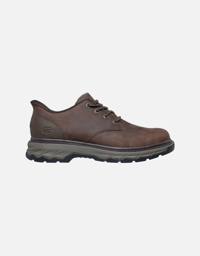 Lockett Gustav Leather Men's Cocoa Lace-Up Shoes