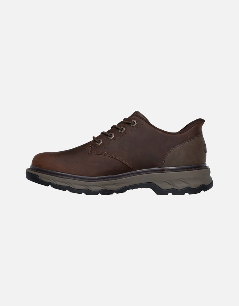 Lockett Gustav Leather Men's Cocoa Lace-Up Shoes