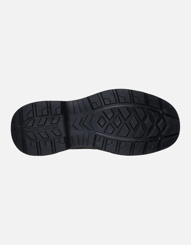 Lockett Gustav Leather Men's Black Lace-Up Shoes