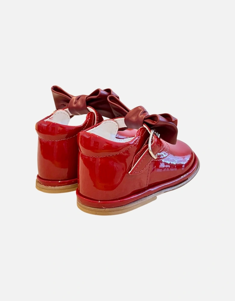 Red Patent Leather Vitoria Shoe