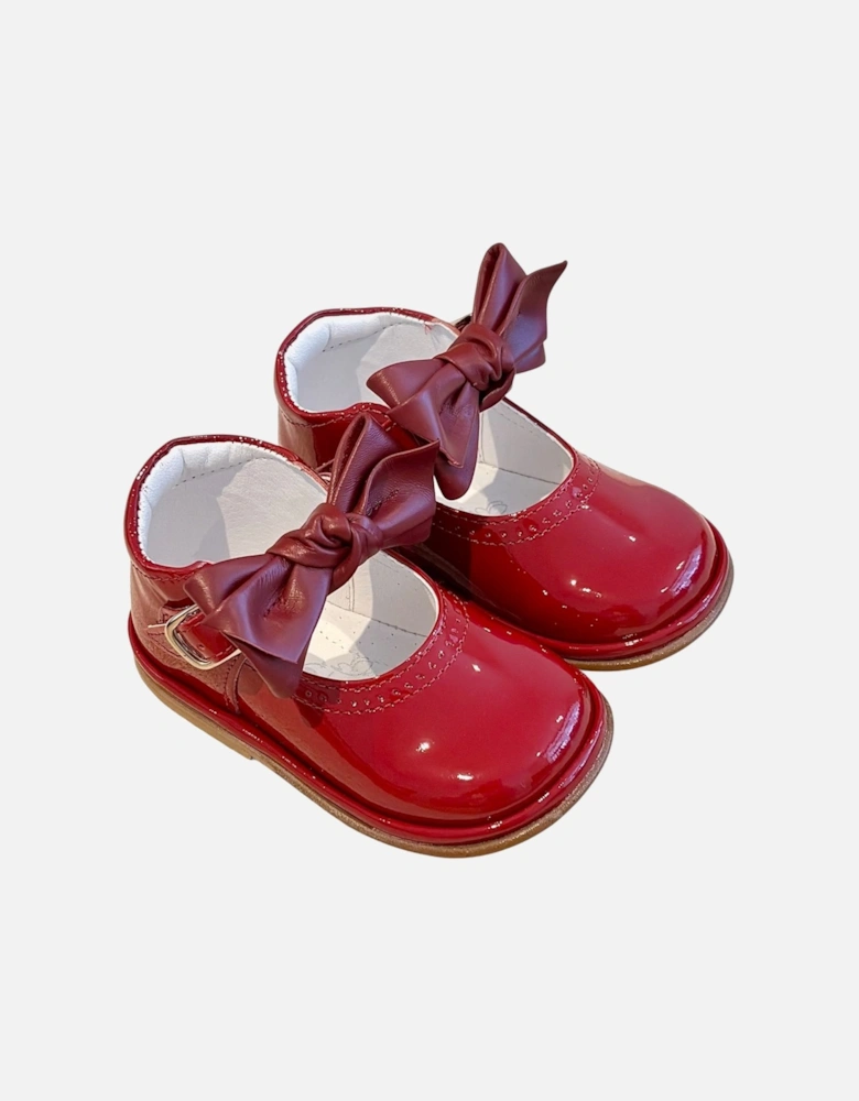 Red Patent Leather Vitoria Shoe