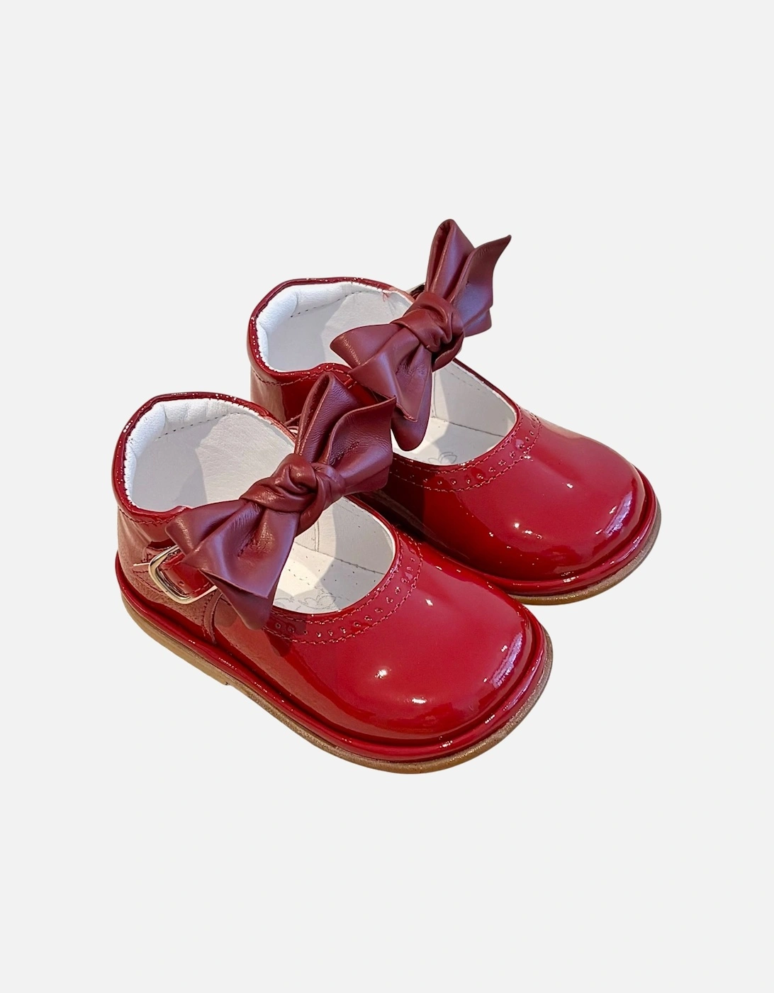 Red Patent Leather Vitoria Shoe, 3 of 2
