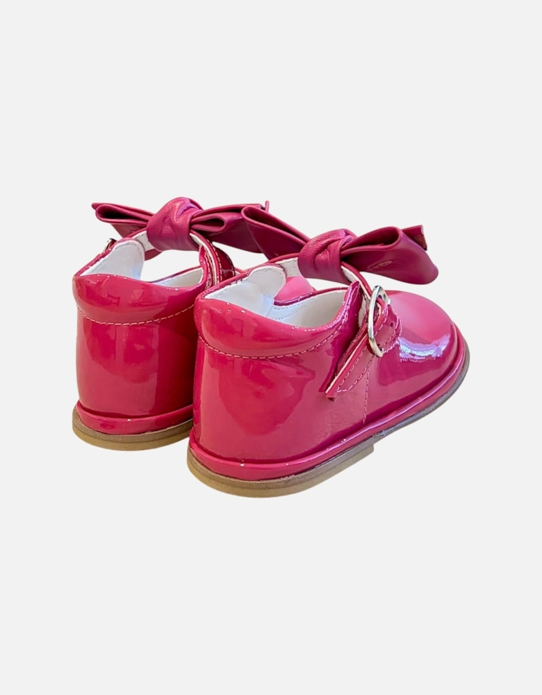 Fuchsia Patent Leather Vitoria Shoe