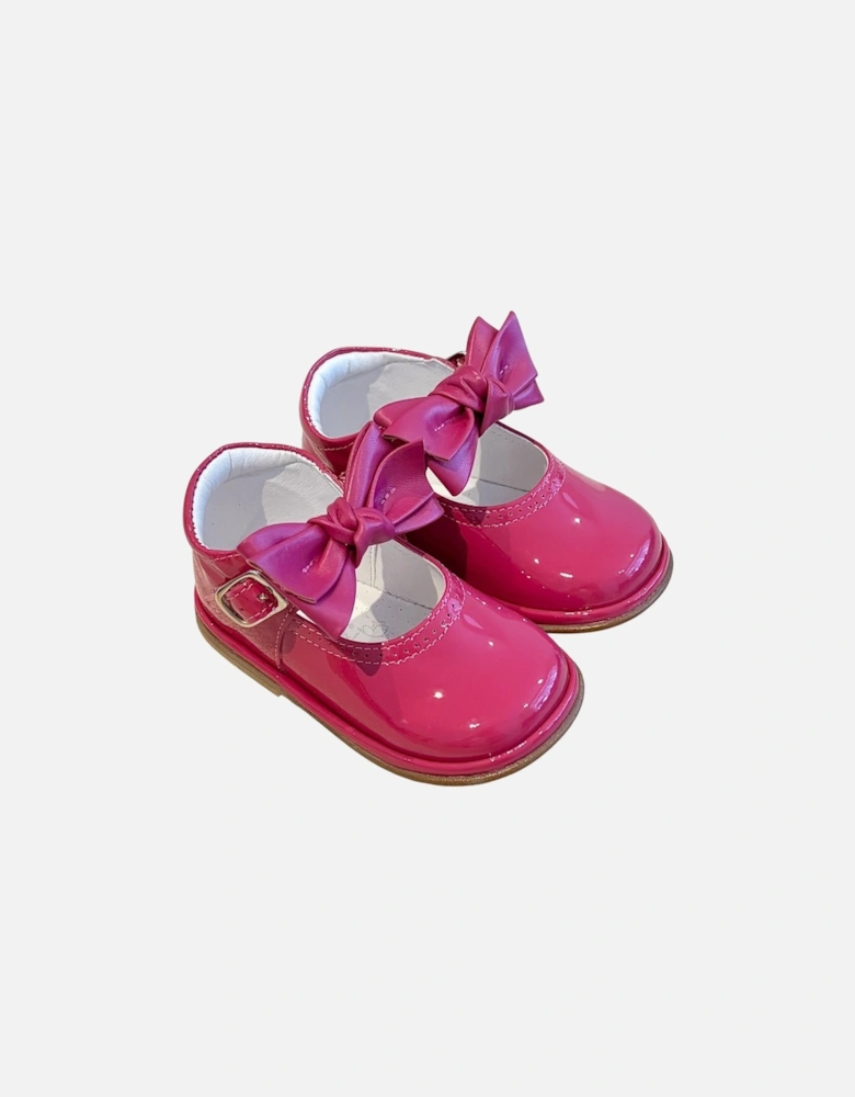 Fuchsia Patent Leather Vitoria Shoe