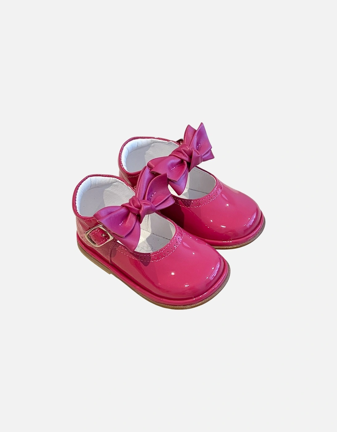 Fuchsia Patent Leather Vitoria Shoe, 3 of 2