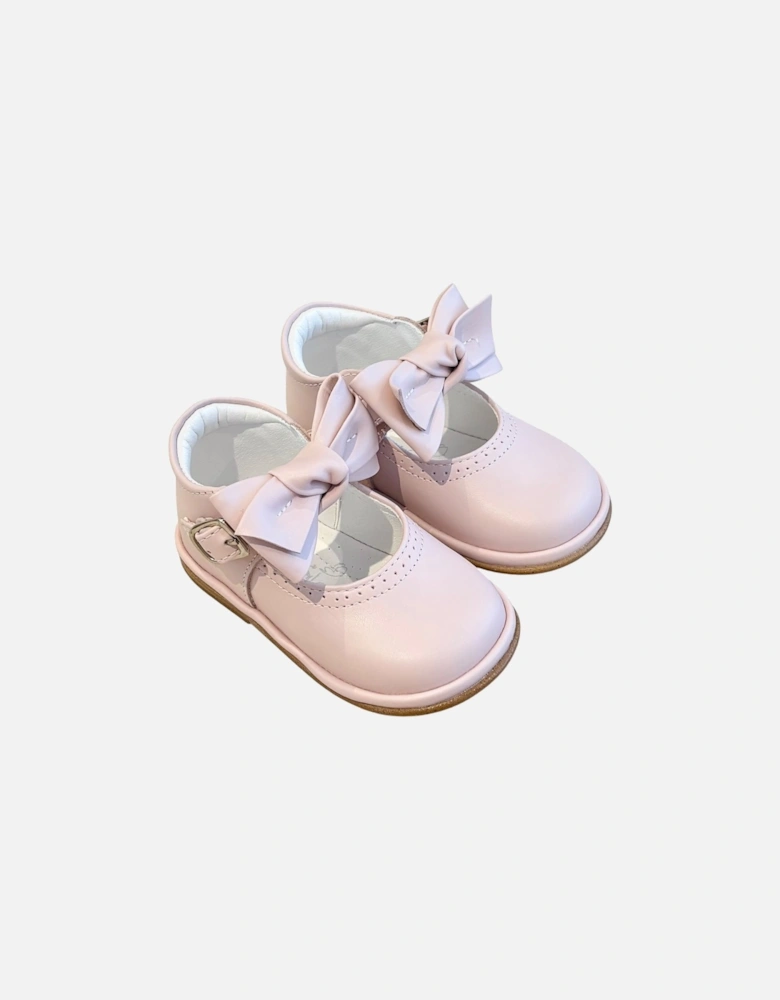 Pale Pink Leather Vitoria Shoe