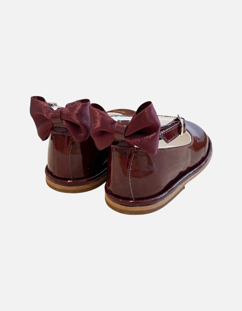 Burgundy Patent Leather Leonie Shoe