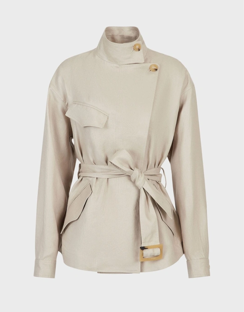 Short Trench Jacket