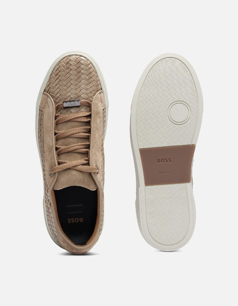Gary Italian Made Woven Trainers