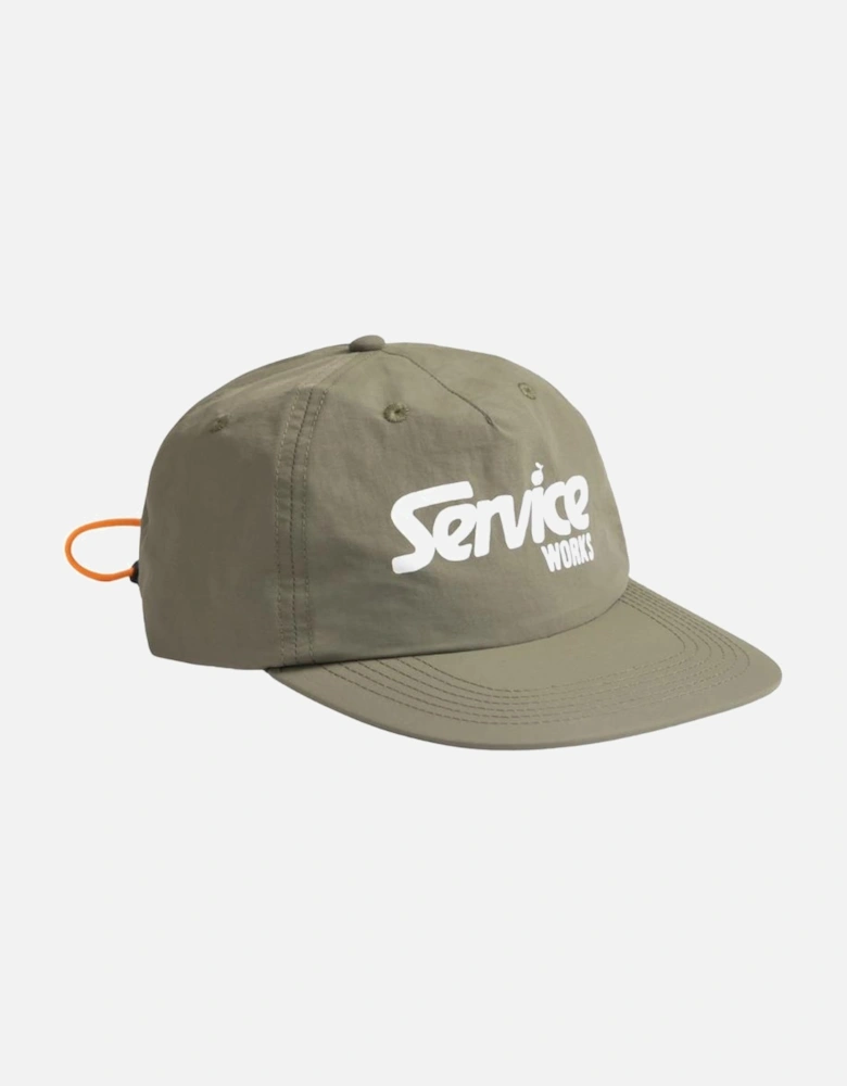 Nylon Drivers Cap - Olive