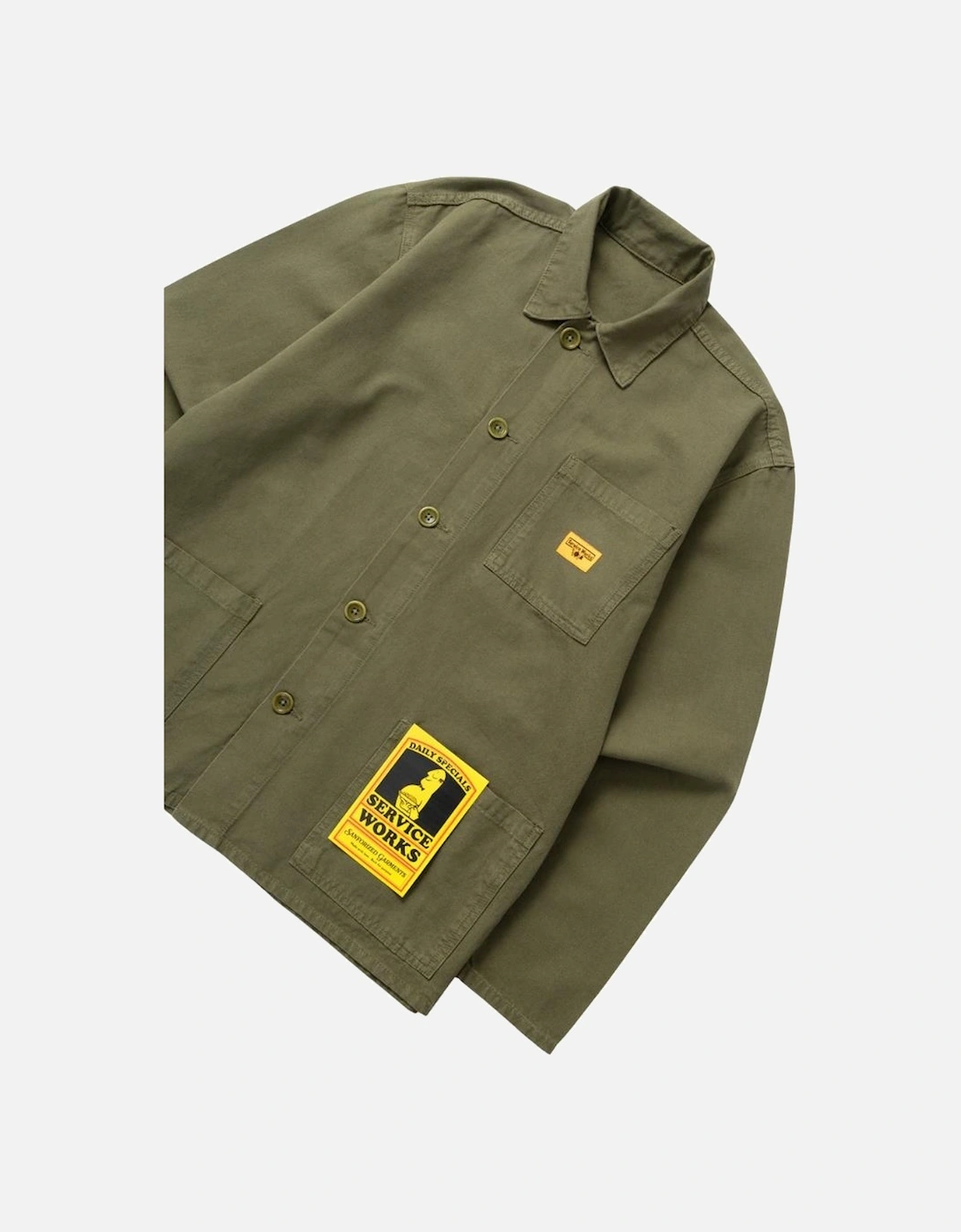 Canvas Chore Shirt - Olive