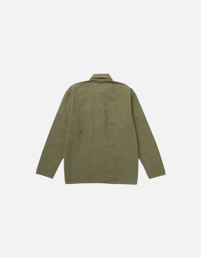 Canvas Chore Shirt - Olive