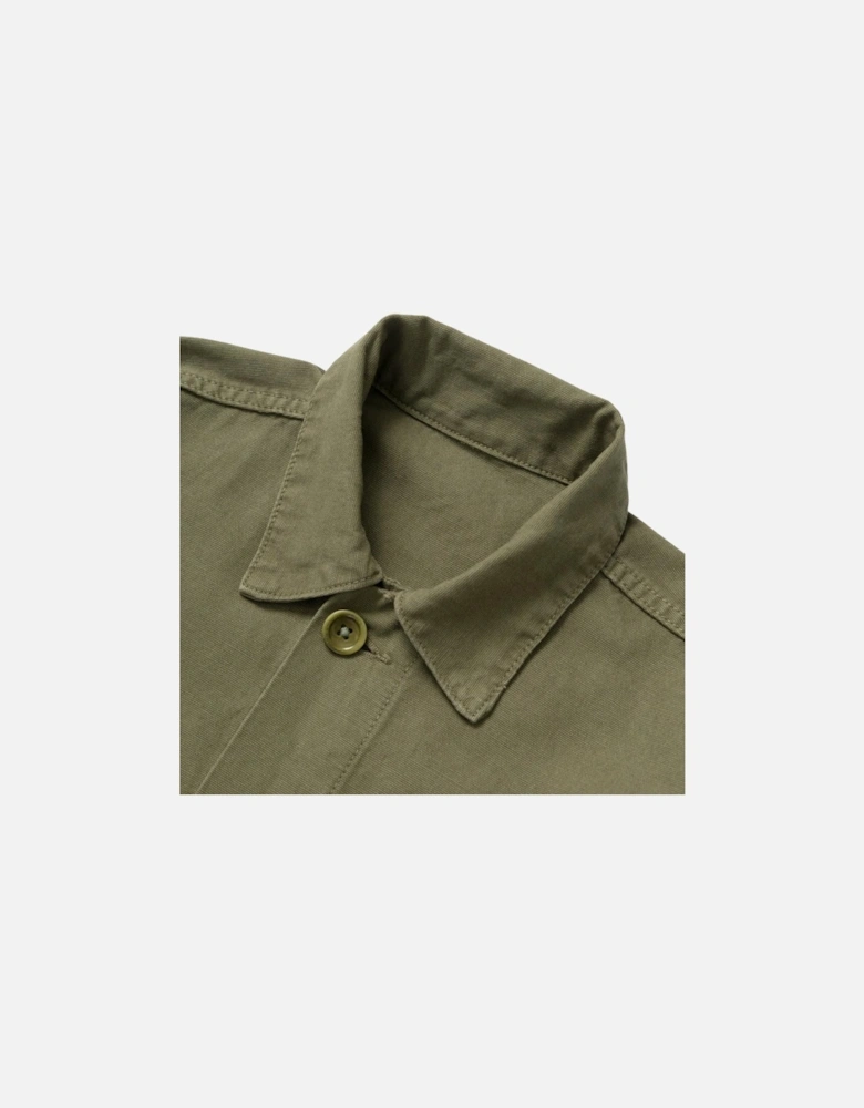 Canvas Chore Shirt - Olive