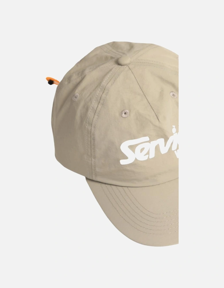 Nylon Drivers Cap - Khaki