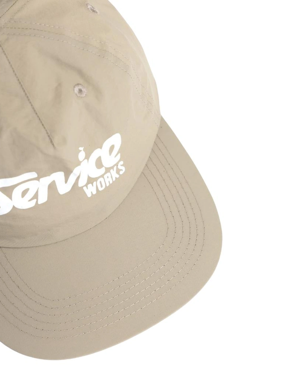 Nylon Drivers Cap - Khaki