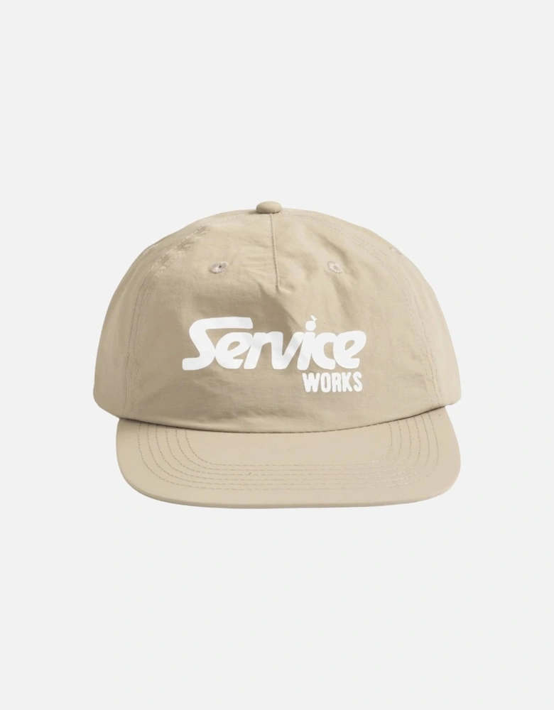 Nylon Drivers Cap - Khaki