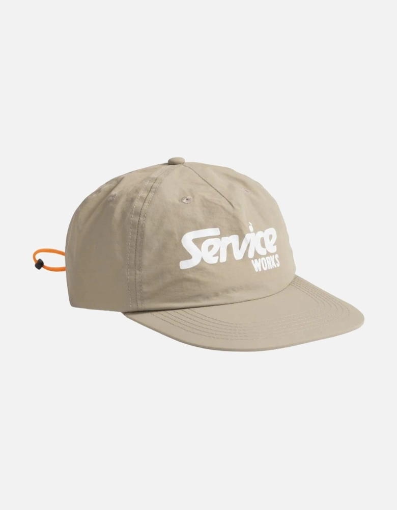 Nylon Drivers Cap - Khaki