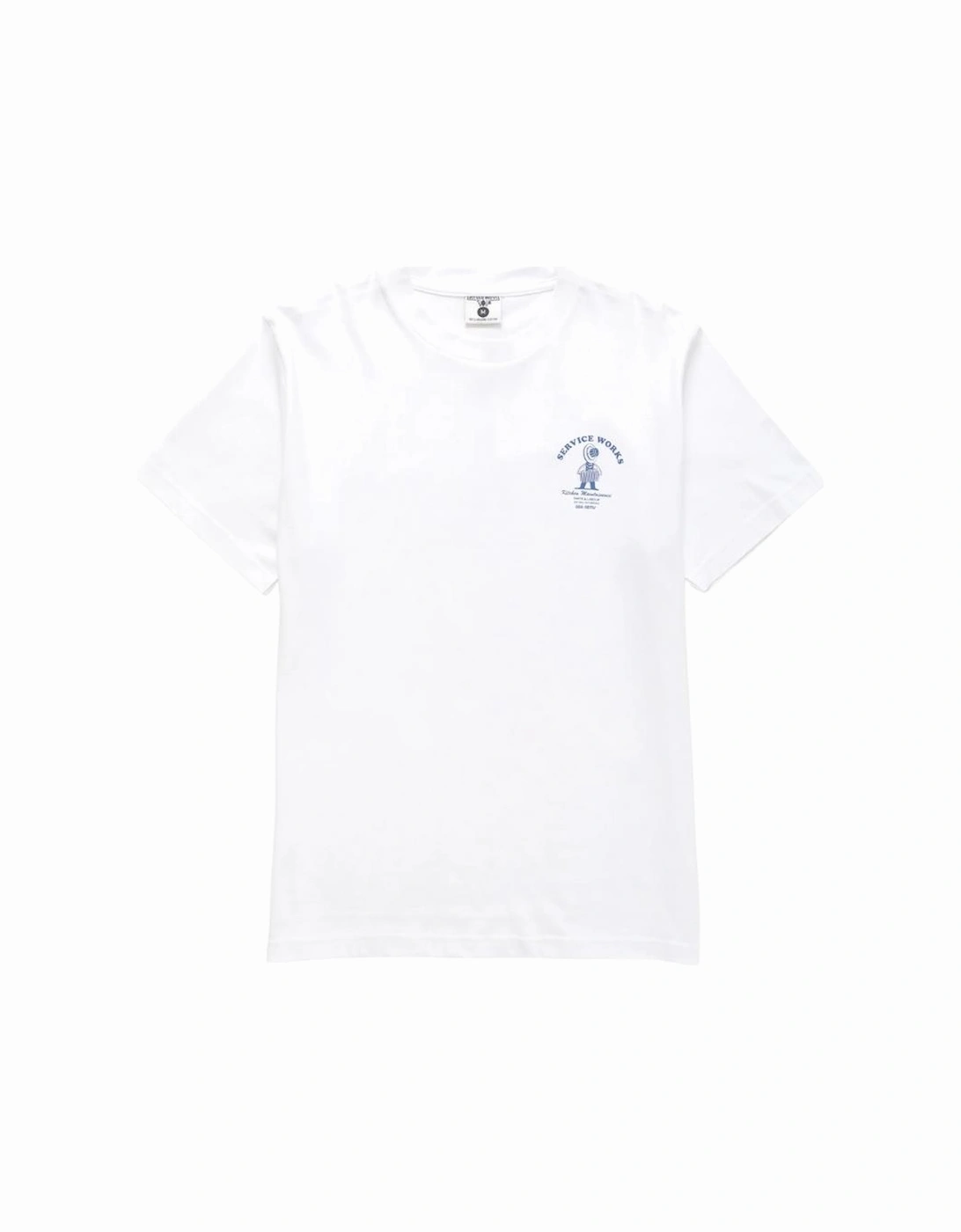 Men's Service Works Maintenance Tee - White - Size: 40