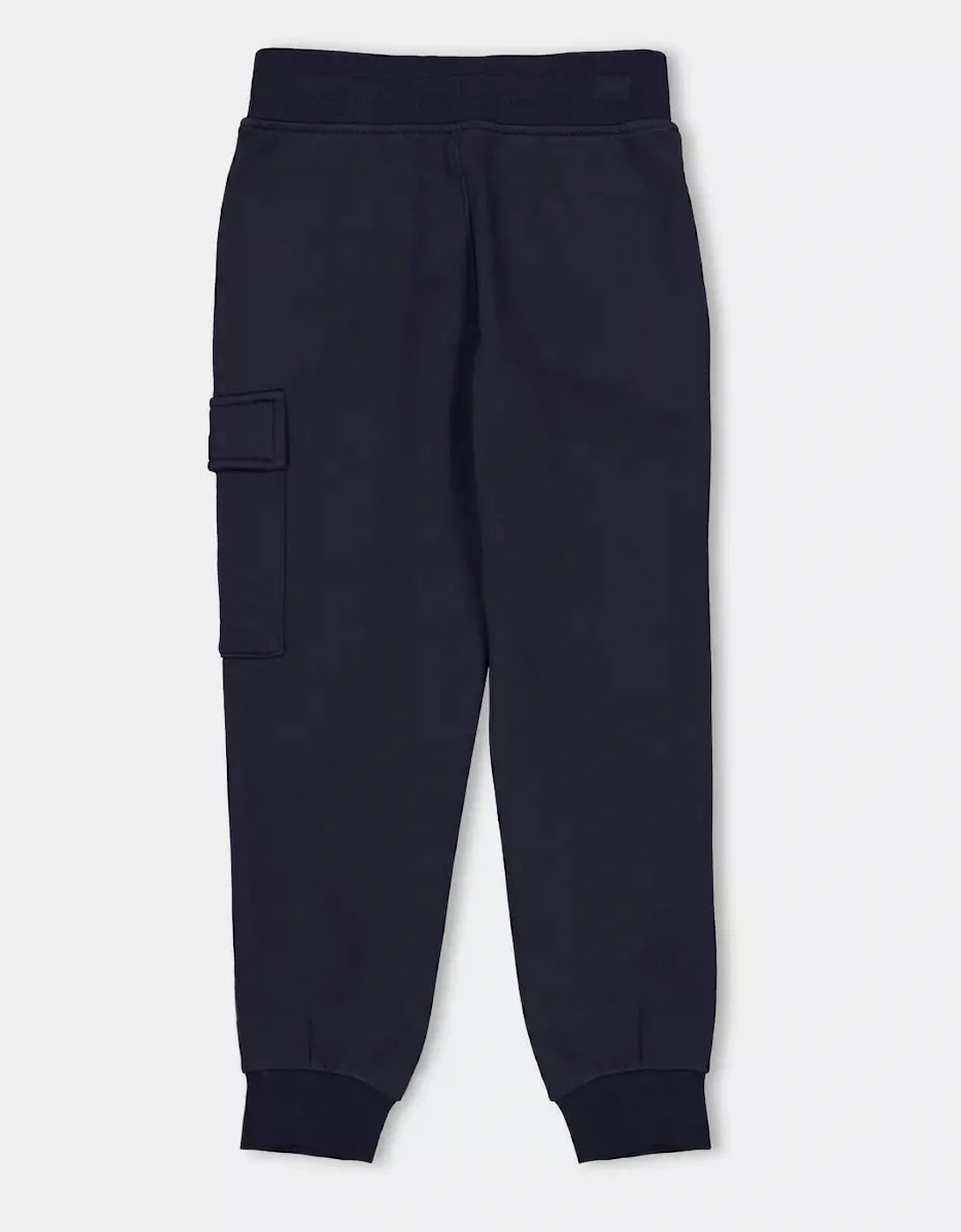 C.P.COMPANY BOYS DARK GREY JOGGING BOTTOMS COP002