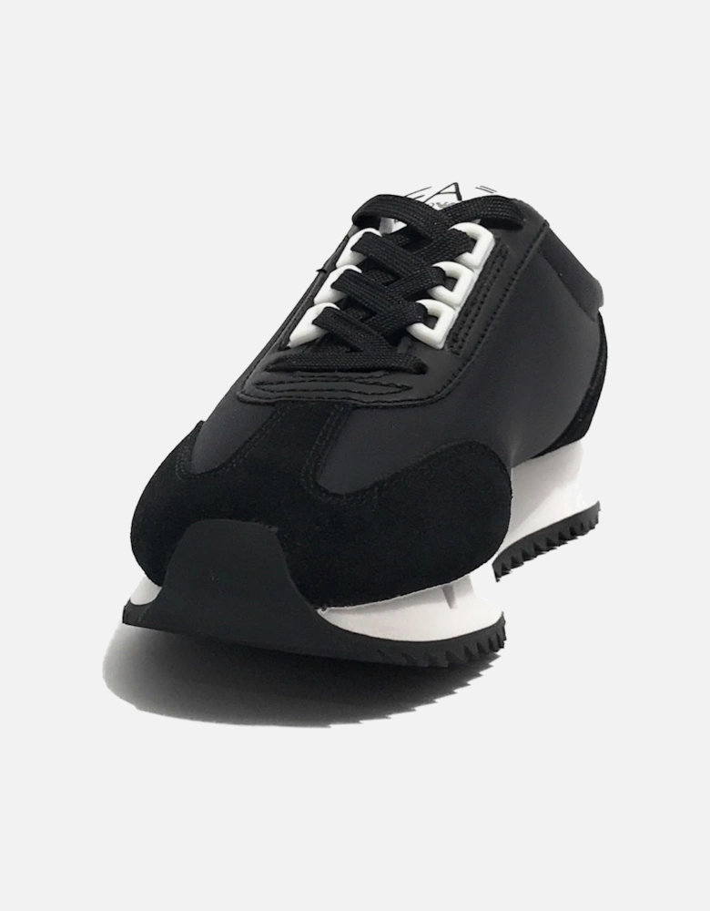 Emporio Armani Runner Trainers Black/White/Black