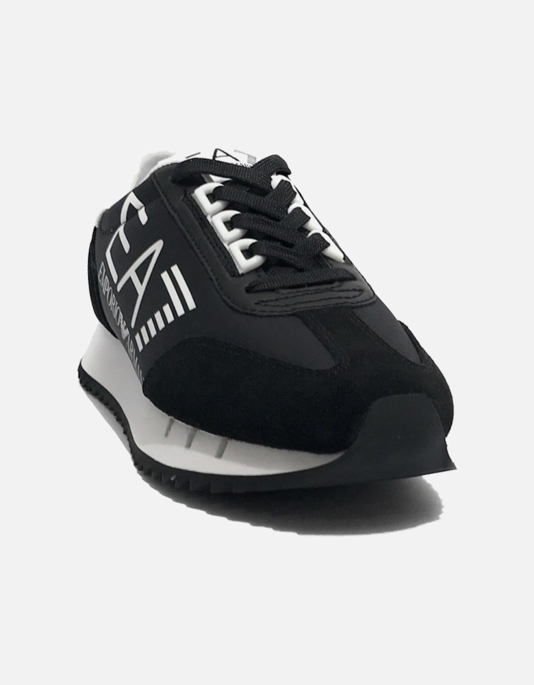 Emporio Armani Runner Trainers Black/White/Black