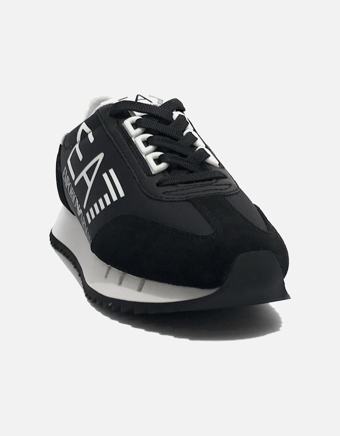 Emporio Armani Runner Trainers Black/White/Black