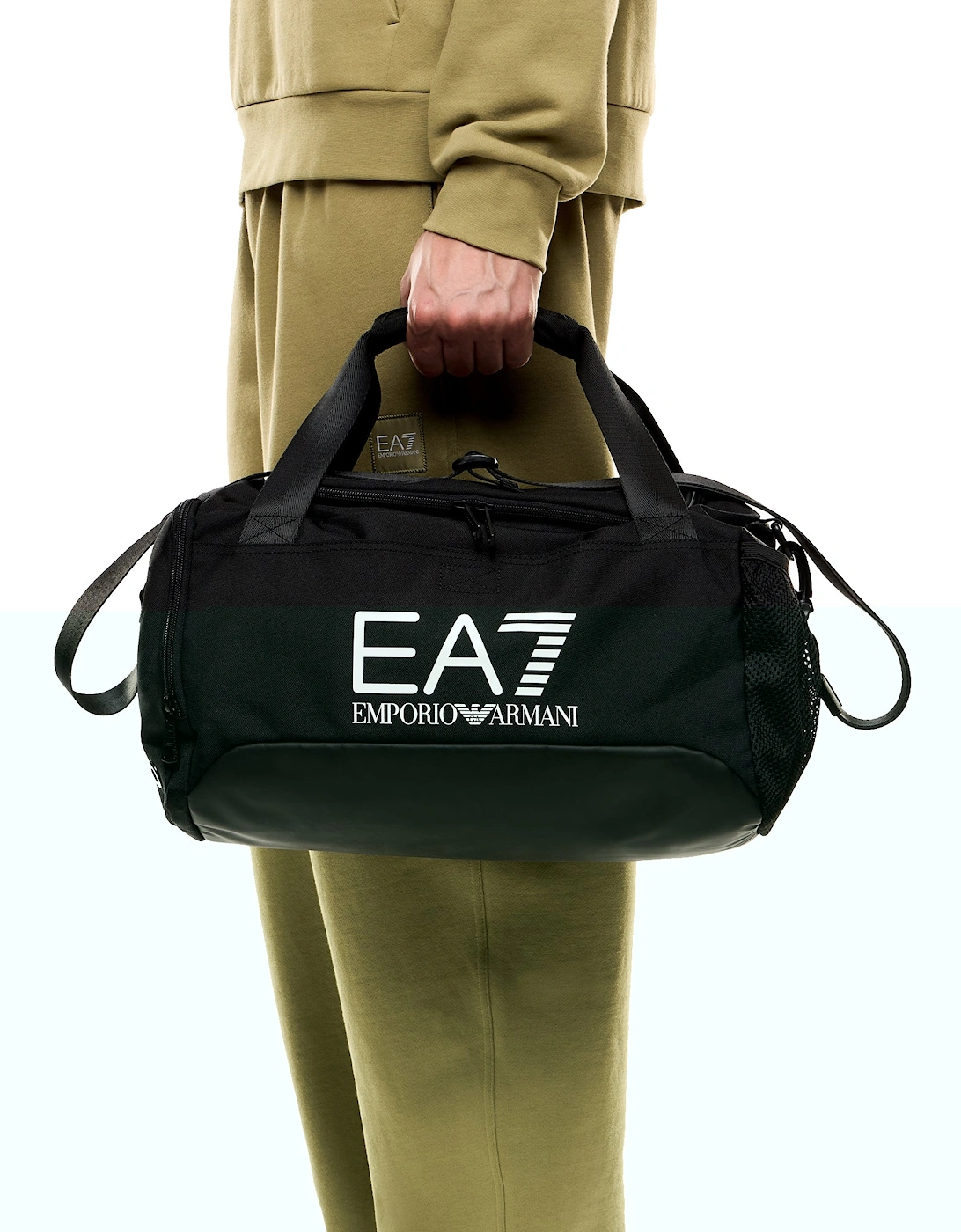 Emporio Armani Core Technical Small Gym Bag Black