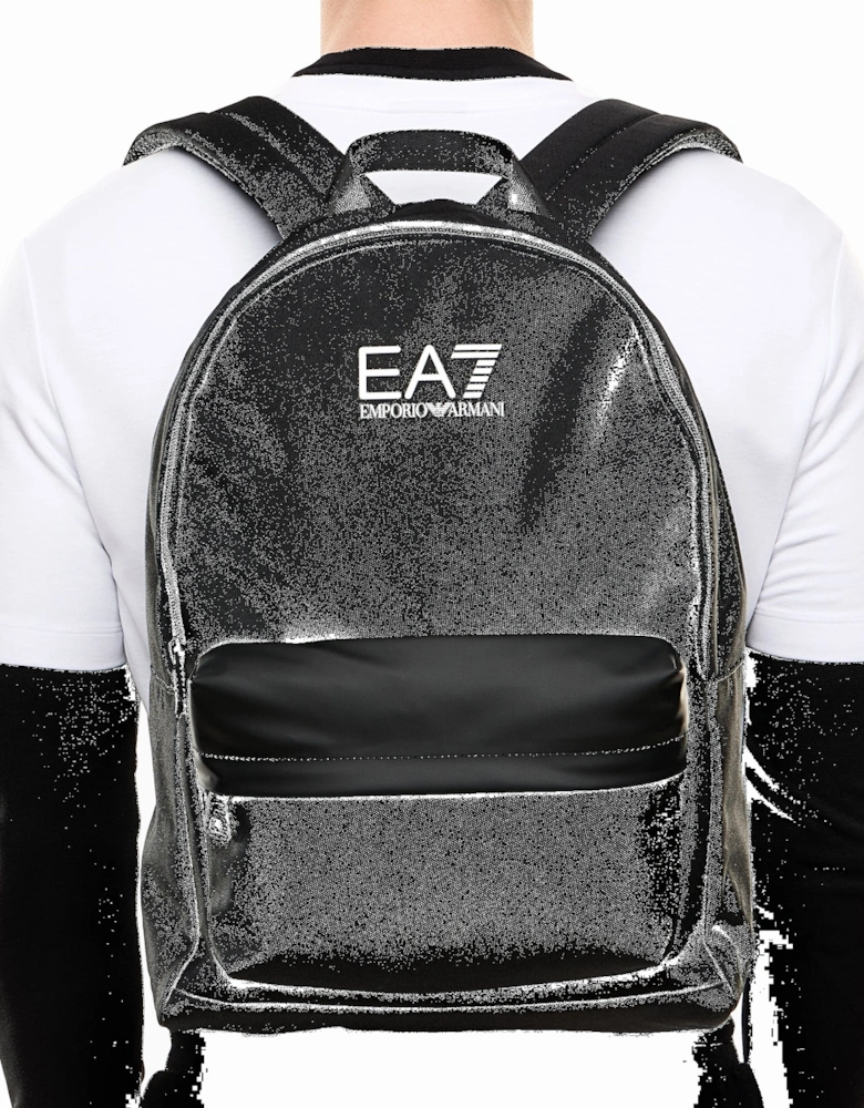 Emporio Armani Core Round Backpack Black/White