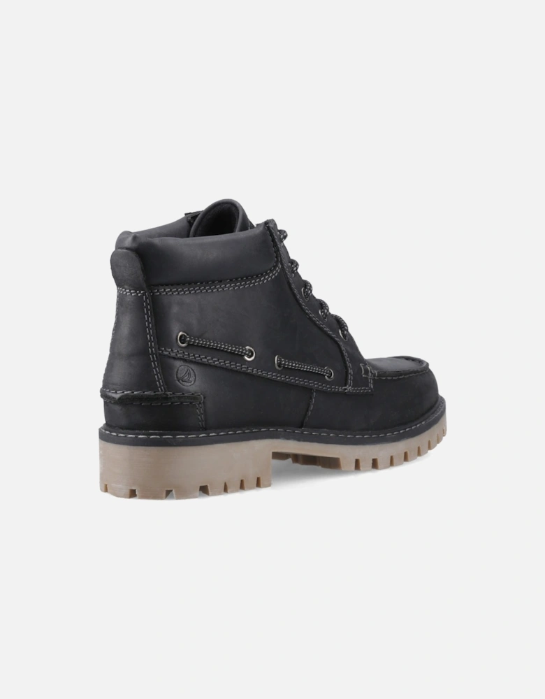 Sperry Baltimore Leather Men's Black Ankle Boots