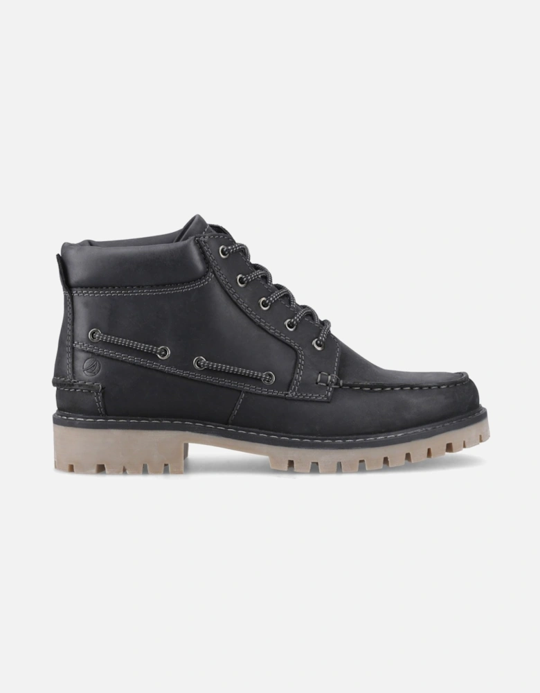 Sperry Baltimore Leather Men's Black Ankle Boots