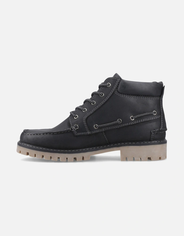 Sperry Baltimore Leather Men's Black Ankle Boots