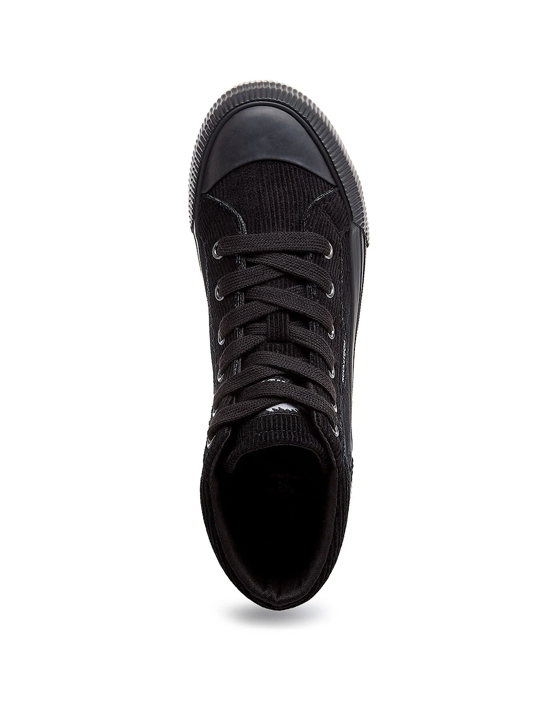 Cheery Hi Corduroy Women's Black Trainers