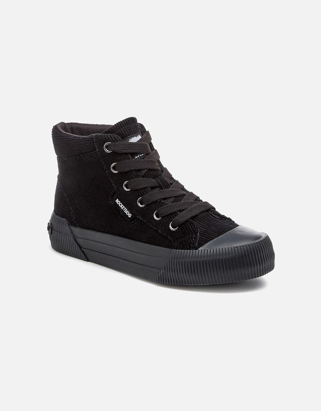 Cheery Hi Corduroy Women's Black Trainers, 8 of 7
